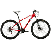 Bicicleta MTB GW Jaguar Aluminio 29p 2x9 Vel Rojo/Gris